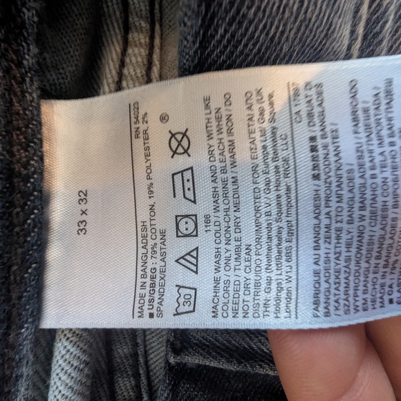 Banana Republic Traveler 33x32 Slim Distressed Style Jeans - Picture 3 of 8